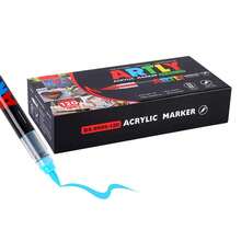 120-192-240 Colors Acrylic Paint Marker Pen Set | Back To School Essentials! Suitable For Halloween & Christmas Painting Supplies! Full Color Range Coverage, Soft Brush Tip For Even Color Application, Long-Lasting Vibrant Colors, Compatible With Paper, Plastic, Canvas. Great For Back To School DIY Art Projects, Classroom Decor, Precise Ink Control, Suitable For Professional Art Use