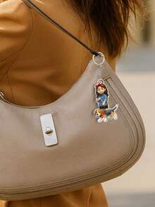 Customized 2D Style Art Character, Render 2D Based On Uploaded Photo, Personalized Keychain Gift For Family And Friends, Holiday Calendar - As Shown - View 11