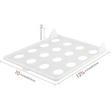 10 Pack T Shirt Organizer Closet Organizer Clothing Trays, Folding Clothes Board Stackable, Shirt Receipt Board Organizer - Grey - View 2