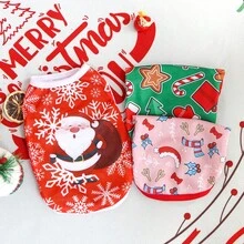 Pet Christmas Style Vest, Sleeveless Celebration Vest For Small Dogs And Cats, Spring/Summer