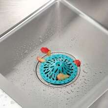 1pcs Hair Stopper Catcher Shower Drain Filter Kitchen Sink Filter Bathtub Drain Cover Bathroom Accessories - 1件新白色 - 查看 12