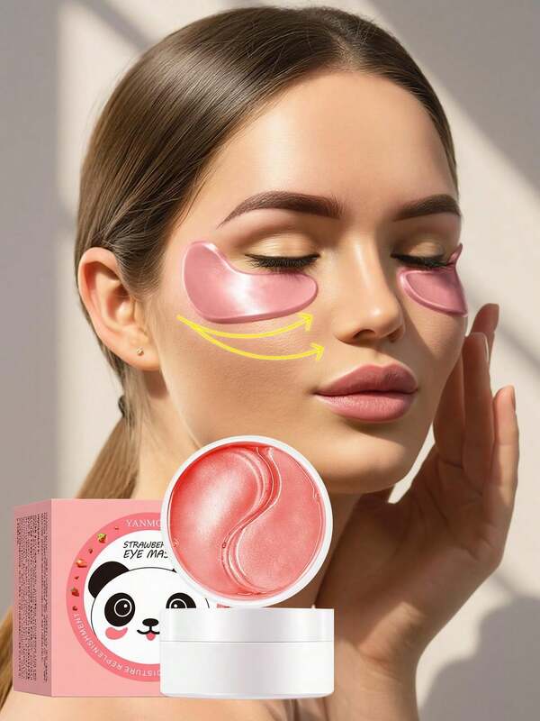 60 pezzi Cerotti-maschera occhi gel idratanti anti-età per contorno occhi, contro occhiaie, rughe, borse e occhi gonfi, per schiarire le piccole linee, adatti alle donne