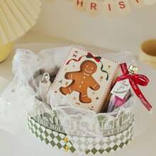 1pc/4pcs Set Gingerbread Man Christmas Melancholy Candle Gift Set, Scented Candles, Christmas Candles, Coffee & Milk Fragrance, Suitable As Gifts For Halloween, Christmas, Valentine''s Day And Other Holidays - Ginger - View 6