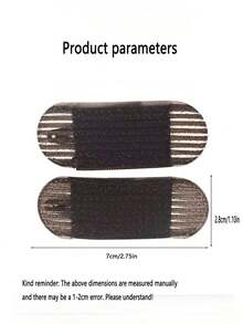 2片装蓬松发垫，发根夹，刘海垫，头发蓬松器，头发蓬松工具，美发配件 - 彩色 - 查看 7