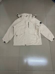 Autumn/Winter Essential Detachable Hooded Jacket, Multi-Pocket Design, Minimalist Outdoor Style, Versatile For Daily Wear, Providing You With A Neat And Fashionable Look