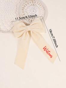 1 قطعة فيونكة شعر مخصصة للبنات من القطيفة لعيد الميلاد، مشابك شعر ديكور، اكسسوارات شعر، هدايا عيد الميلاد المخصصة، فيونكات شعر للبنات، لوازم هدايا عيد الميلاد - متعدد الألوان - مشاهدة 7