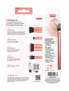 Bộ cọ trang điểm 5 món Real Techniques, bao gồm cọ che khuyết điểm, cọ nền, cọ tạo khối, cọ phủ phấn và cọ chuyên dụng cho trán, cùng với các cọ để tán, làm mịn và tạo hình. Tiện lợi mang theo, được đựng trong hộp quà, không thử nghiệm trên động vật, bộ cọ trang điểm, bộ cọ trang điểm, bộ cọ trang điểm hoàn chỉnh, bộ cọ trang điểm, bộ trang điểm hoàn chỉnh, bộ cọ trang điểm, bộ cọ trang điểm trong hộp quà tặng. - Màu Hồng Tươi - Xem 10