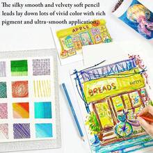 Ccfoud Pencil Crayons,120 Color Colored Pencils For Adult Coloring Books, Soft Core,Coloring Pencils For Coloring Sketching And Painting - 120 Color - View 6
