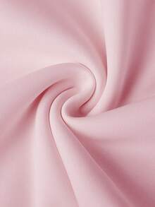 一件少女休闲印花套头卫衣，保暖内衬，适合上学、休闲、秋冬季穿着。 - 粉色 - 查看 4