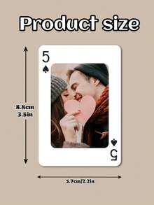 Customized Playing Cards, Blank Playing Cards, Wine Glass Patterns, Wedding Cards With Guests' Messages, Items As Alternatives To Wedding Photo Albums For Wedding Gifts, Deck Of Playing Cards With Photos - Green - View 9