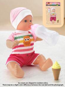 14 Inches Silicone Newborn Vinyl Baby Dolls With Accessories, New Design Simulation Vinyl Lifelike Baby Dolls,High Quality Vinyl Body Newborn Baby Doll, For Kids.