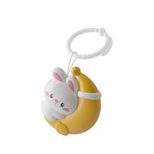 1 طقم إضاءة ليلية للأطفال (مع خطاف) - تصميم أرنب جميل، يهدئ مشاعر الطفل، يخلق بيئة دافئة ومريحة، يتضمن موسيقى مهدئة للنوم، ديكور معلق لعربة الأطفال، إضاءة نوم للغرفة، حماية للعين أثناء تغذية الطفل، مناسب للتعليق على السرير، لعبة تهدئة للطفل، هدية لعبة للطفل (بعض الملحقات بألوان عشوائية)