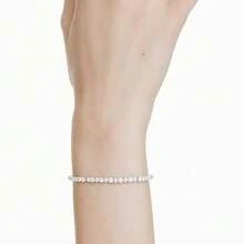 Swarovski Matrix Tennis Bracelet 5689633 - White 5689633 - View 5
