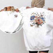 1/2/3pcs Floral & Butterfly Pattern Heat Transfer Stickers, Colorful Cartoon Design, Washable DIY Applique Patches, Suitable For Clothing, T-Shirts, Jeans, Backpacks, Washable Heat Transfer Patterns