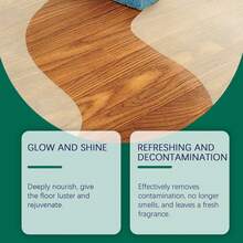 jakehoe Floor Cleaner Strong Remove Floor Surface Stains Grease Efficient Decomposition All Kinds Of Stubborn Dirt Polishing Refurbishing Multi-Functional Household Floor Care Cleaner 120ml - 白色 - 查看 3