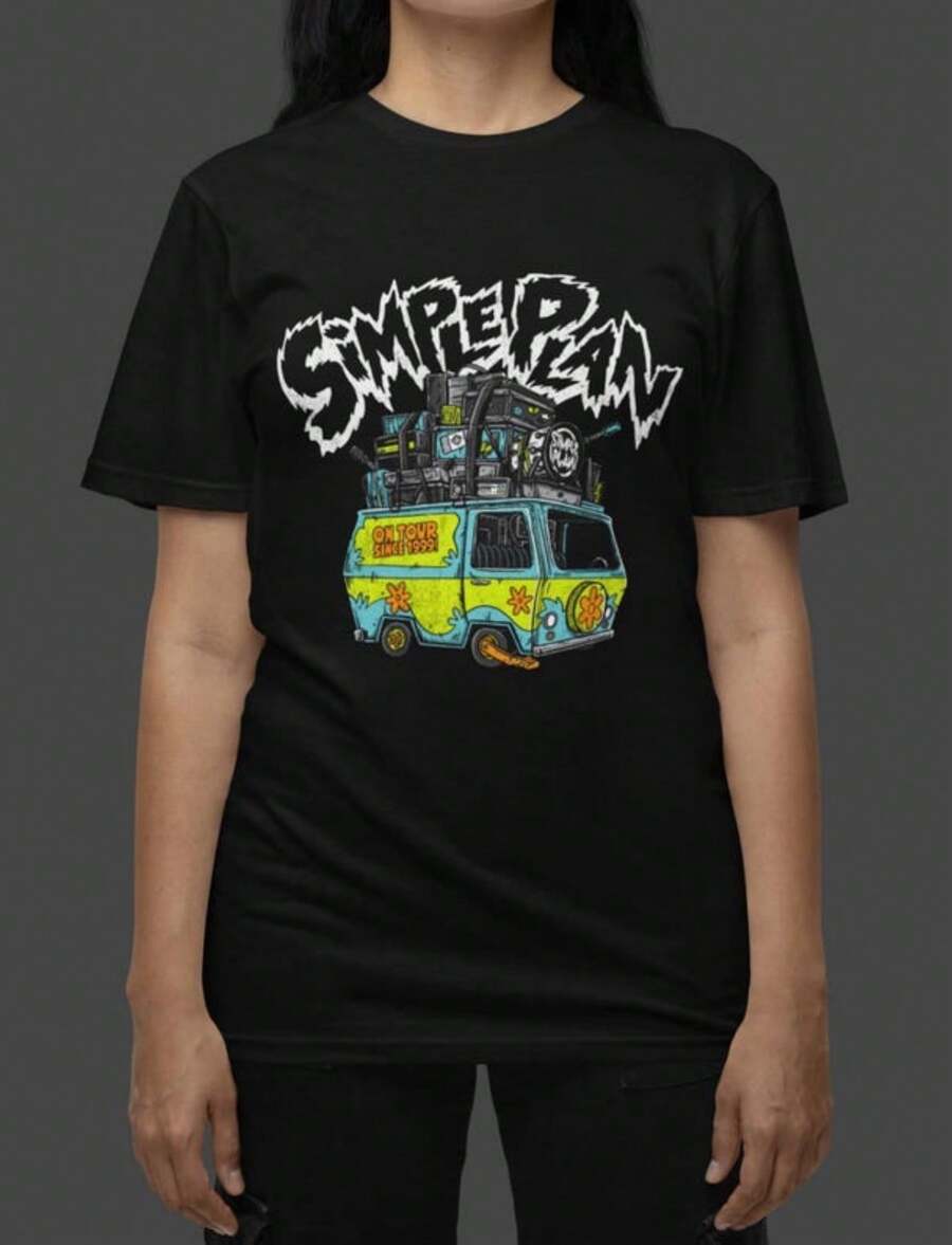 Embrace The Beauty Of Simplicity With A Piece That's Minimal But Never Mundane . It's Affordably Priced Without Compromising On Quality, Making It Easy To Stock Up Or Experiment With Different Styles. Whether You're A Student, Professional, Or Fashion Enthusiast, This Black Short Sleeve Tee Delivers Style, Comfort, And Value In One Essential Piece. Black Long Sleeve With Popular Colors, Animal Patterns, Geometric Patterns, Tie Dye Patterns, Floral Patterns, Millennial Spicy Girl Style, Y2K Style, Basic Patterns, Floral Patterns, Loose,Fall Outfit For Women, Christmas Outfit Women,Tops,Fall Clothes For Women,Vestidos Elegantes De Mujer,Winter Clothes For Women,Niche Vitality, Plus A Comfortable Fit - màu đen - Xem 1