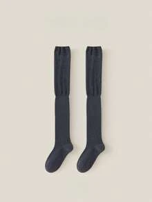 3 Pairs Knee-High Socks, Suitable For Slim Women Weighing No More Than 120 Lbs, Y2K Style