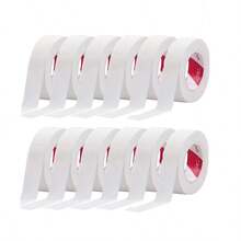 1/3/6/12Rolls Eyelash Extension Tape Micropore Breathable Medical Lash Extension Tape Lash Pads Under Eye Patches Lint Free ,+ 4mm New Eyelash Lifting Tapefor Makeup/Individual/Professional+1pc Convenient Eyelash Extension Tape Cutter