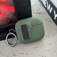 1 Piece Frosted Shockproof Earphone Case With Button Snap, Suitable For All AirPodsmodels (1st, 2nd, 3rd, 4th, Pro, Pro 2), Scratch-Resistant And Durable - Nhiều màu - Xem 16