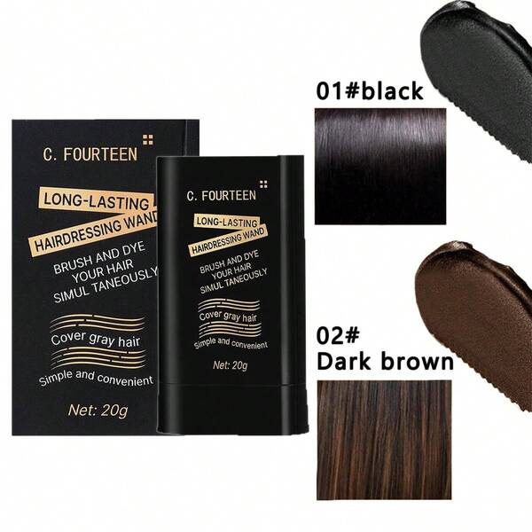 Barra de tinte de cabello para personas perezosas, barra de tinte de cabello desechable que cubre el cabello blanco y colorea de forma natural, conveniente y duradero tinte de cabello nutritivo. Tinte de cabello natural para hombres y mujeres, adecuado para todo tipo de cabello, adecuado para uso diario/viaje (negro natural)