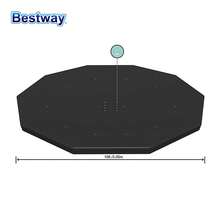 Bestway Bestway 58039/58038/58037/58036 18ft2in/15ft5in/12ft1in/10ft Winter Four Sizes Available Winter Pool Cover, Spa Cover For Patio Pool, Home Pool, Spa Supplies