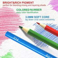 Ccfoud Pencil Crayons,120 Color Colored Pencils For Adult Coloring Books, Soft Core,Coloring Pencils For Coloring Sketching And Painting - 120 Color - View 5