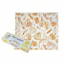 50/100pcs Premium Quality Specialty Baking Paper For Restaurants - Versatile, Uncharged, Durable & Easy-To-Clean - For Cafés, Bakeries, Bars, Buffets - Ideal For Sandwich Wrapping, Fries, Burgers Baking & Cooking - Perfect For Professional Kitchens, Cooking Utensils - 黃色 - 查看 2