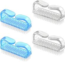 Larbois Dle Grip Nail Brush, Fingernail Scrub Cleaning Brushes For Toes And Nails Cleaner Pedicure Brushes For Men And Women