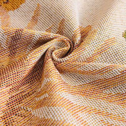 艺术花卉图案沙发毯，设计精美，为您的客厅注入奇趣魅力和植物之美，是您创意家居装饰的理想之选。