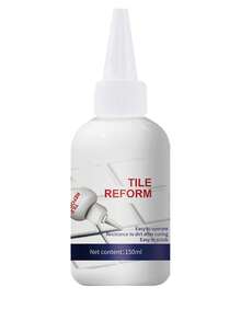 1pc Ceramic Tile Grout Filler, Waterproof & Mold-Resistant, White Grout Sealant For Kitchen & Bathroom