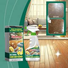 jakehoe Floor Cleaner Strong Remove Floor Surface Stains Grease Efficient Decomposition All Kinds Of Stubborn Dirt Polishing Refurbishing Multi-Functional Household Floor Care Cleaner 120ml - 白色 - 查看 10