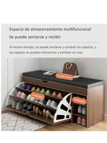 Shoe Cabinets - White - View 2