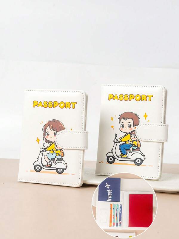 غلاف جواز سفر مصنوع من مادة البولي يوريثان ذات نهاية مطفية مع طباعة خريطة العالم والحروف وتصميم ثابت، حافظة جواز سفر، محفظة جواز سفر، حقيبة جواز سفر للعطلات والسفر والرحلات المدرسية للرجال والنساء، ضروريات السفر والإكسسوارات