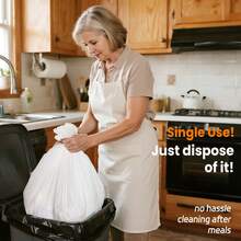 Tomnk 18pcs Plastic Table Cloth Disposable, 54 X 108 Inch Table Cloths, Party, Picnic, Wedding, Decorative Tablecloths, Rectangle, White Plastic Cover, Leakproof & Sturdy