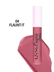 NYX Lingerie XXL 哑光液体唇膏 04 Flaunt It Makeup 液体唇膏 唇彩 唇彩 0.13 盎司/4 毫升 高显色度 顺滑涂抹 防脱色 轻盈舒适 女朋友 妻子 母亲 朋友 生日 毕业派对 旅行 露营 户外 学校 校园旅行 节日 周年纪念 秋季 秋季 万圣节 秋季造型 明亮大胆的辣妹 - 04 Flaunt It - 查看 2