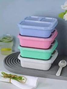 4 قطع مجموعة صناديق وجبات خفيفة رقيقة وجميلة، مناسبة لحمل أنواع مختلفة من الأطعمة والفواكه والوجبات الخفيفة والأطعمة المقلية. إنها مريحة للحمل، ويمكن إعادة استخدام صندوق البنتو، وهي مناسبة للميكروويف، مما يجعلها مناسبة للمدرسة والعمل والسفر.