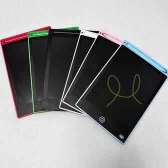 8.5 英寸液晶手写板，纯色屏幕涂鸦板绘图板，书写板，教育圣诞节生日礼物，学习板，万圣节、圣诞节和感恩节礼物复活节礼物，返校