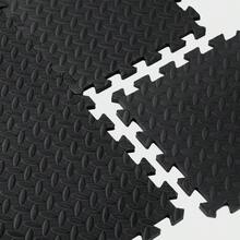 Barbell Equipment Mat 12Piece Black 48" X 36" X 1 2"