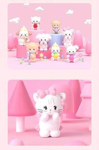 Mikko Dream Launch Series Blind Box Decor - Cute Cat, Dog & Rabbit Anime Figurines | Desktop Ornament & Cartoon Gift (Random Style Shipped) - Multicolor - View 5