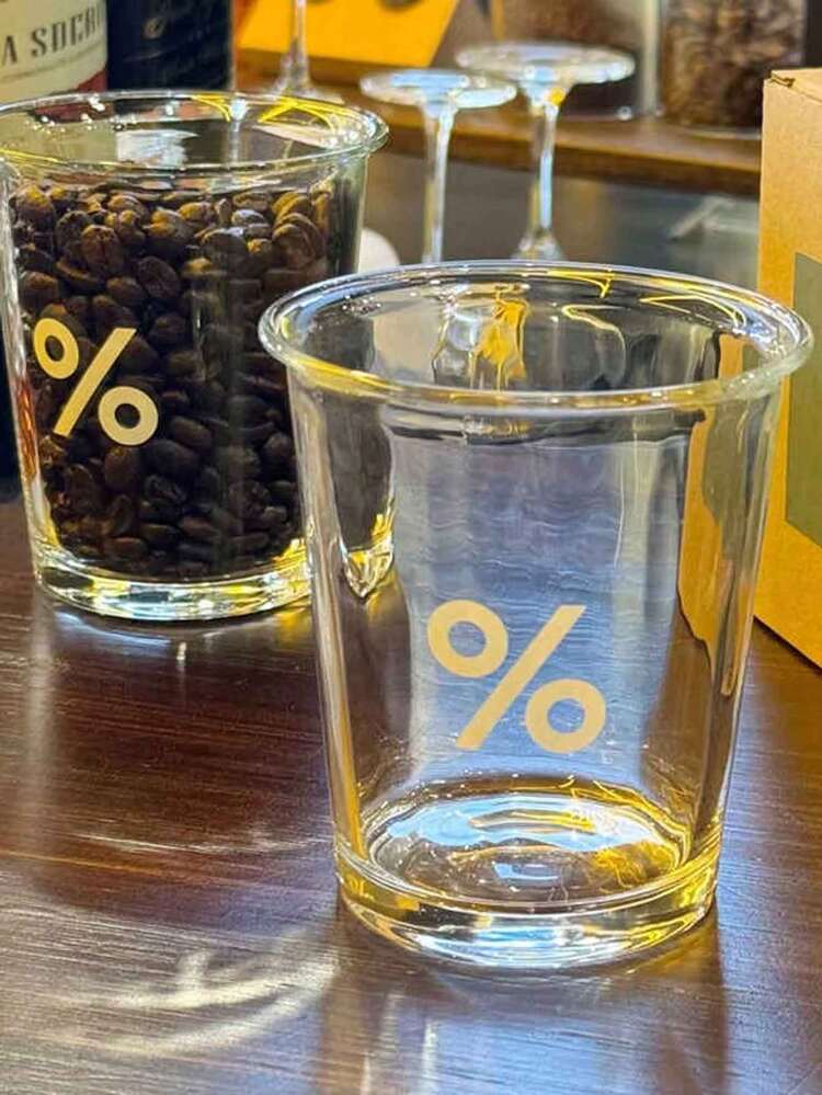 1个美式咖啡杯 - 耐热现代简约玻璃杯，高约4英寸，非常适合盛装咖啡、果汁、牛奶和其他饮料，适用于客厅、卧室、餐厅，也是送给朋友和家人的好礼物。 - 彩色 - 查看 3