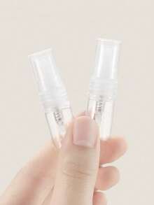 5pcs Refillable Perfume Spray Bottles, 2/5ml Travel Size Leak-Proof Mini Perfume Atomizer, Suitable For Wallet, Handbag, Travel Essential - Clear - View 5