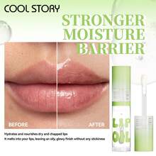 4-Piece Set Of Lip Glossy Lip Oil, Moisturizing And Brightening Lipstick, Autumn And Winter Tone Lipstick - Multicolor - View 3