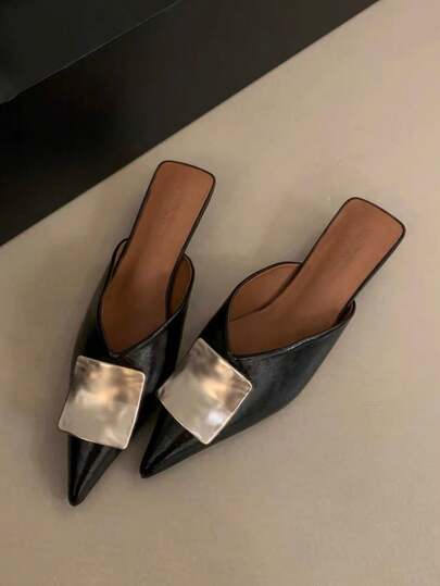 Fall/Winter Women's Fashion Pointed Toe High Heel Pumps,Elegant,Mule,Party