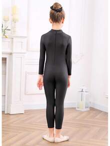 Girls Gymnastics Leotards Long Sleeve Unitards Toddler Ballet Leotards Kids Costumes Girls