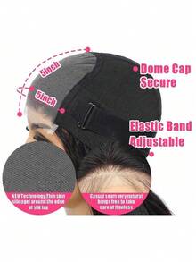 Deep Wave 5x5 Glueless Lace Wigs Human Hair Wig Pre Plucked Transparent Lace Wig Nature Color For Women 150% Density Virgin Hair - Black - View 9