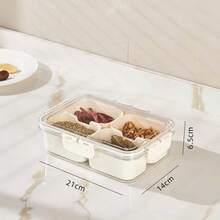 Large Capacity Spice Storage Box Set With Lids And Handles - Ideal For Home Kitchen Organization, Salt Shakers, Seasoning Combination, Suitable For Home, Restaurant, Outdoor Camping, Party, Fathers Day, Mothers Day, Boyfriend/Girlfriend Gifts, Halloween, Christmas