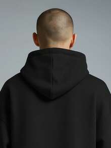 Men Hoodies - 黑色 - 查看 5