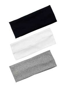 1/4 chiếc/Bộ Băng đô thời trang cao cấp nhiều màu vải dành cho nữ, thích hợp để đeo hàng ngày Băng đô cài tóc tập gym Băng đô quấn mồ hôi Phụ kiện tóc mùa thu đông cho nữ khi đi nghỉ mát Khăn quàng cổ thanh lịch cho nữ Băng đô quấn đầu mềm mại - Nhiều màu - Xem 14