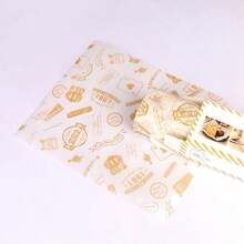 50/100pcs Premium Quality Specialty Baking Paper For Restaurants - Versatile, Uncharged, Durable & Easy-To-Clean - For Cafés, Bakeries, Bars, Buffets - Ideal For Sandwich Wrapping, Fries, Burgers Baking & Cooking - Perfect For Professional Kitchens, Cooking Utensils - 黃色 - 查看 10