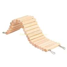 1pc Hamster Climbing Ladder Arch Bridge Toy, Suitable For Small Pets Like Hamsters, Parrots, Chinchillas As Chewing & Gnawing Toy - Multicolor - View 5